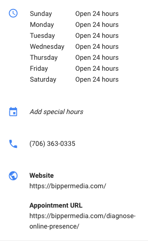 Local Business Data Consistency