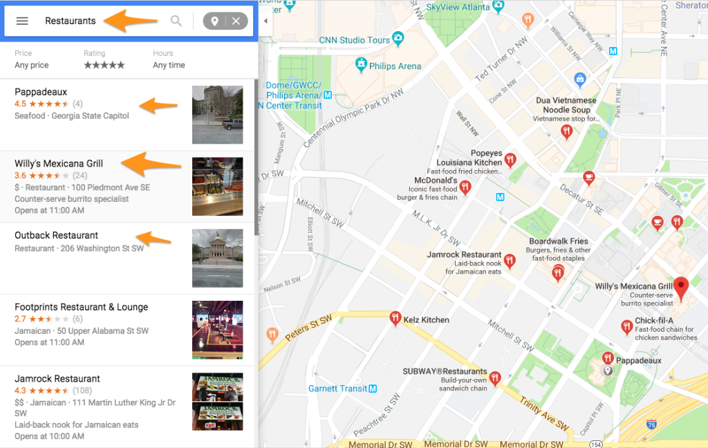 Restaurants in Atlanta